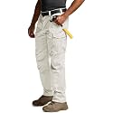 CQR Men's Quick Dry Work Pants, Water Resistant Outdoor Tactical Pants, Lightweight Stretch Cargo Hiking Pants