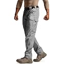 CQR Men's Tactical Pants, Water Resistant Ripstop Cargo Pants, Lightweight EDC Work Hiking Pants, Outdoor Apparel