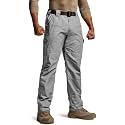 CQR Men's Tactical Pants, Water Resistant Ripstop Cargo Pants, Lightweight EDC Work Hiking Pants, Outdoor Apparel