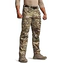 CQR Men's Tactical Pants, Water Resistant Ripstop Cargo Pants, Lightweight EDC Work Hiking Pants, Outdoor Apparel