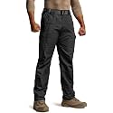 CQR Men's Tactical Pants, Water Resistant Ripstop Cargo Pants, Lightweight EDC Work Hiking Pants, Outdoor Apparel