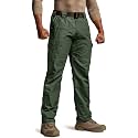 CQR Men's Tactical Pants, Water Resistant Ripstop Cargo Pants, Lightweight EDC Work Hiking Pants, Outdoor Apparel