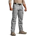 CQR Men's Tactical Pants, Water Resistant Ripstop Cargo Pants, Lightweight EDC Work Hiking Pants, Outdoor Apparel