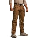 CQR Men's Tactical Pants, Water Resistant Ripstop Cargo Pants, Lightweight EDC Work Hiking Pants, Outdoor Apparel
