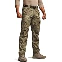 CQR Men's Tactical Pants, Water Resistant Ripstop Cargo Pants, Lightweight EDC Work Hiking Pants, Outdoor Apparel