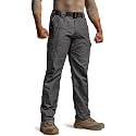 CQR Men's Tactical Pants, Water Resistant Ripstop Cargo Pants, Lightweight EDC Work Hiking Pants, Outdoor Apparel
