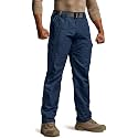 CQR Men's Tactical Pants, Water Resistant Ripstop Cargo Pants, Lightweight EDC Work Hiking Pants, Outdoor Apparel