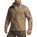 CQR Men's Tactical Softshell Jacket, Winter Warm Fleece Lined Coat, Water Resistant Outdoor Hunting Hiking Rain Windbreaker
