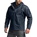 CQR Men's Tactical Softshell Jacket, Winter Warm Fleece Lined Coat, Water Resistant Outdoor Hunting Hiking Rain Windbreaker