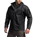 CQR Men's Tactical Softshell Jacket, Winter Warm Fleece Lined Coat, Water Resistant Outdoor Hunting Hiking Rain Windbreaker