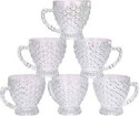 CQZ Pack of 6 Glass Crystal Clear