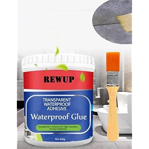 crack seal glue 300gm with brush transparent waterproof glue for roof leakage crack seal agent roof water leakage solution water proof glue transparent glue waterproofing for pipe wall tiles 1