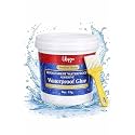 Crack Seal Glue 900gm with Brush Transparent Waterproof Resin Epoxy for Roof Leakage Crack Seal Agent Roof Water Leakage Solution Water Proof Glue for Waterproofing (900ml)