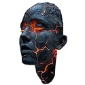 Cracked Soul Wall Light, Creative Broken Art Decor Lamp, Gothic Style Halloween Home Decoration, Unique Resin Craft for Living R