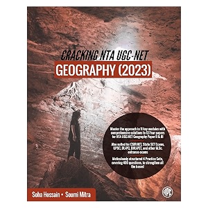 cracking nta ugc-net geography 2023 - subjectwise 11 modules comprehensively solved 2011-2022 papers  solutions from set csir-net and upsc 5 model papers