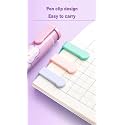 Crackles Beautiful retractable Pen Style cartoon Eraser For Children And Birthday Return Gifts Pack ( Pack Of 4 ) Designs and Color may vary
