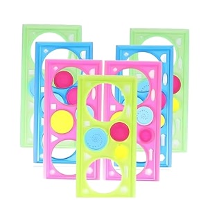 crackles creative gift designer spiral spirograph geometric ruler drafting tools artamp craft sets school stationery return gift for children kids students birthday drawing toys - pack of 5 multicolor