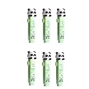 Crackles Cute kawaiiRetractable Cartoon Panda Eraser in a Cutter Shape and and Extra Eraser in each Pack pencil Rubber set Stationery for Boys and girls and Birthday Return Gifts - Pack of 6