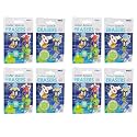 Crackles Cutest Global Astronaut Outer Space Solar Pattern Erasers - Set of 4 for Birthday Gifts for Kids (Total 16 Erasers) for Birthday Return Gifts (Pack of 2), Multi-Color
