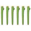 Crackles Long Cactus Shaped Dust-Free Eraser Rubber for Kids for Birthday Party Return Gift Pack of 6, Yellow (S-CACERASER-6-50-UB)