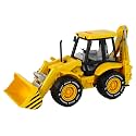 Crackles Jumbo Excavator Bulldozer Toy 2-in-1 Construction Trucks Realistic Engineer Vehicle Friction Powered Toys with Light and Sound with moveable Parts Beach Toys for Kids Boys Age 3-10