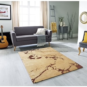 Cracks Carpet for Living Room Size 4x6