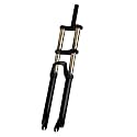 CRADIAC - Steel Mountain Bicycle Downhill Suspension Fork | Compatible with 27.5 Inch Diameter Wheel | Threadless | 80 mm Suspension Travel | Compatible with Disc Brakes & Power Brakes | Terminator
