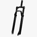 CRADIAC - Steel Mountain Bicycle Suspension Fork | Compatible with 26 inch Diameter Wheel | Threadless | 80 mm Suspension Travel | Compatible with Disc Brakes & Power Brakes | Black Ninja
