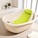 CRADLEVE Baby Bathtub with Temperature Sensor Anti-Slip
