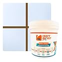 PREMIUM WATERPROOF EPOXY GROUT FOR TILES (20 COLOURS)(ALL PACKS:100 g,250 g,500 g,1 kg,2 kg,5 kg), Tiles Gap Filler, Epoxy Grout (Coffee Brown, 500 g)