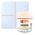 PREMIUM WATERPROOF EPOXY GROUT FOR TILES (20 COLOURS)(ALL PACKS:100 g,250 g,500 g,1 kg,2 kg,5 kg), Tiles Gap Filler, Epoxy Grout (Light Grey, 250 g)