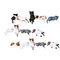 TRENDYNEST Craft Figurine Computer Monitor Decors Office TV Monitor Small Cat Statue Style A| Decorative Figurine | Home Decor Idol | Showpiece