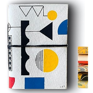 craft junky handmade art journal diary white 100 pages