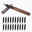 Craft Knife with 20 Extra #11 Blades, Precision Hobby Knife Set,Exacto Knife for Crafting, Polymer Clay, Pottery, Paper, Vinyl, Stencil &amp; Model Making (Craft Knife+20PCS Blades)