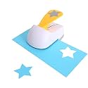 Craft Lever Punch 2 inch Star Paper Punch Five Point Star Professional Tool for Paper Crafting DIY Projects，Gifts，Stationery，Education，Greeting Cards Arts Fun Projects