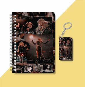 craft maniacs a5 notebook  keychain collection a5 notebook ruled 160 pages