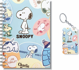 craft maniacs a5 notebook  keychain collection a5 note pad ruled 160 pages