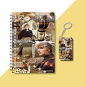 craft maniacs A5 NOTEBOOK + KEYCHAIN COLLECTION A5 Notebook RULED 160 Pages