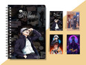 craft maniacs ANIME DIARY & 4 MAGNETIC BOOKMARKS A5 Diary RULED 160 Pages