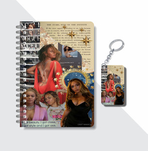 craft maniacs beyonce 2023 notebook collection a5 notebook ruled 160 pages