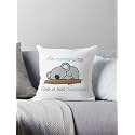CRAFT MANIACS Cute Koala Cartoon Pun 16 * 16 Pillow with Filler Inside Best Gift for Kids &amp; Adults Who Loves Koala Bears (IM Meditating)