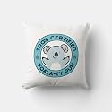 CRAFT MANIACS Cute Koala Cartoon Pun 16 * 16 Pillow with Filler Inside Best Gift for Kids &amp; Adults Who Loves Koala Bears (100% Certified Koala-Tea Pun)