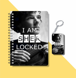 craft maniacs sherlock a5 notebook ruled 160 pages