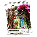 Craft Qila Art Spring (50 Sheets, 100 Pages) A3 Sketchbook | Top Spiral-Bound Sketchpad for Artists | Professional Grade Drawing and Sketchbook - Pack of 2