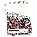 Craft Qila Design (50 Sheets, 100 Pages) A4 Sketchbook | Top Spiral-Bound Sketchpad for Artists | Professional Grade Drawing and Sketchbook - Pack of 2