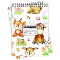 Craft Qila Kids Sketch (50 Sheets, 100 Pages) A3 Sketchbook | Top Spiral-Bound Sketchpad for Artists | Professional Grade Drawing and Sketchbook - Pack of 2