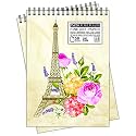 Craft Qila Paris (50 Sheets, 100 Pages) A4 Sketchbook | Top Spiral-Bound Sketchpad for Artists | Professional Grade Drawing and Sketchbook - Pack of 2