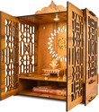 Craft By RR Premium Engineered Wood Home Temple (Height: 54, DIY(Do-It-Yourself))