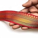 Golden Zari Weaving Border for Suit, Designer Lehenga, Saree Border &amp; Dupatta | Suitable for Home Furnishing, Crafting, etc 9-Meter (1.5IN, Pink)