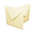 Craft UK 608A 6 x 6 inch 1000 Envelopes - Ivory